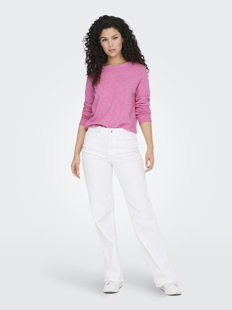 Pull van het merk Only in het Roze