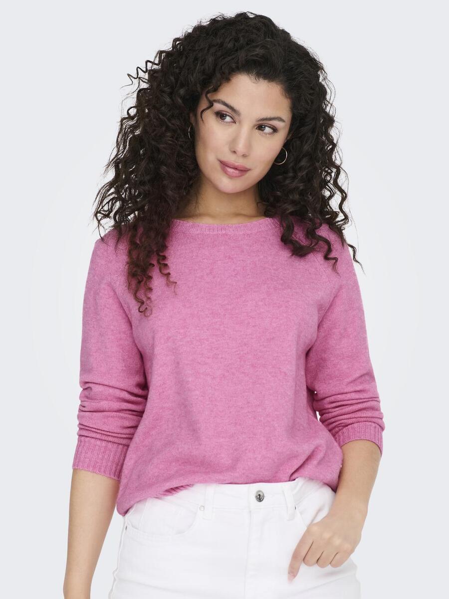 Pull van het merk Only in het Roze
