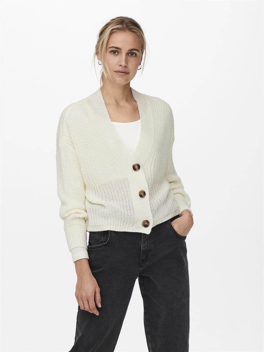 Cardigan van het merk Only in het Ecru