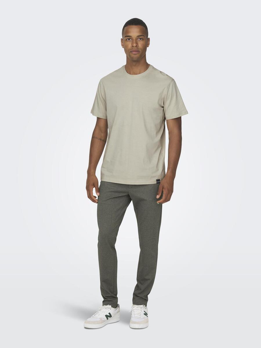 Broek van het merk Only & Sons in het Bruin