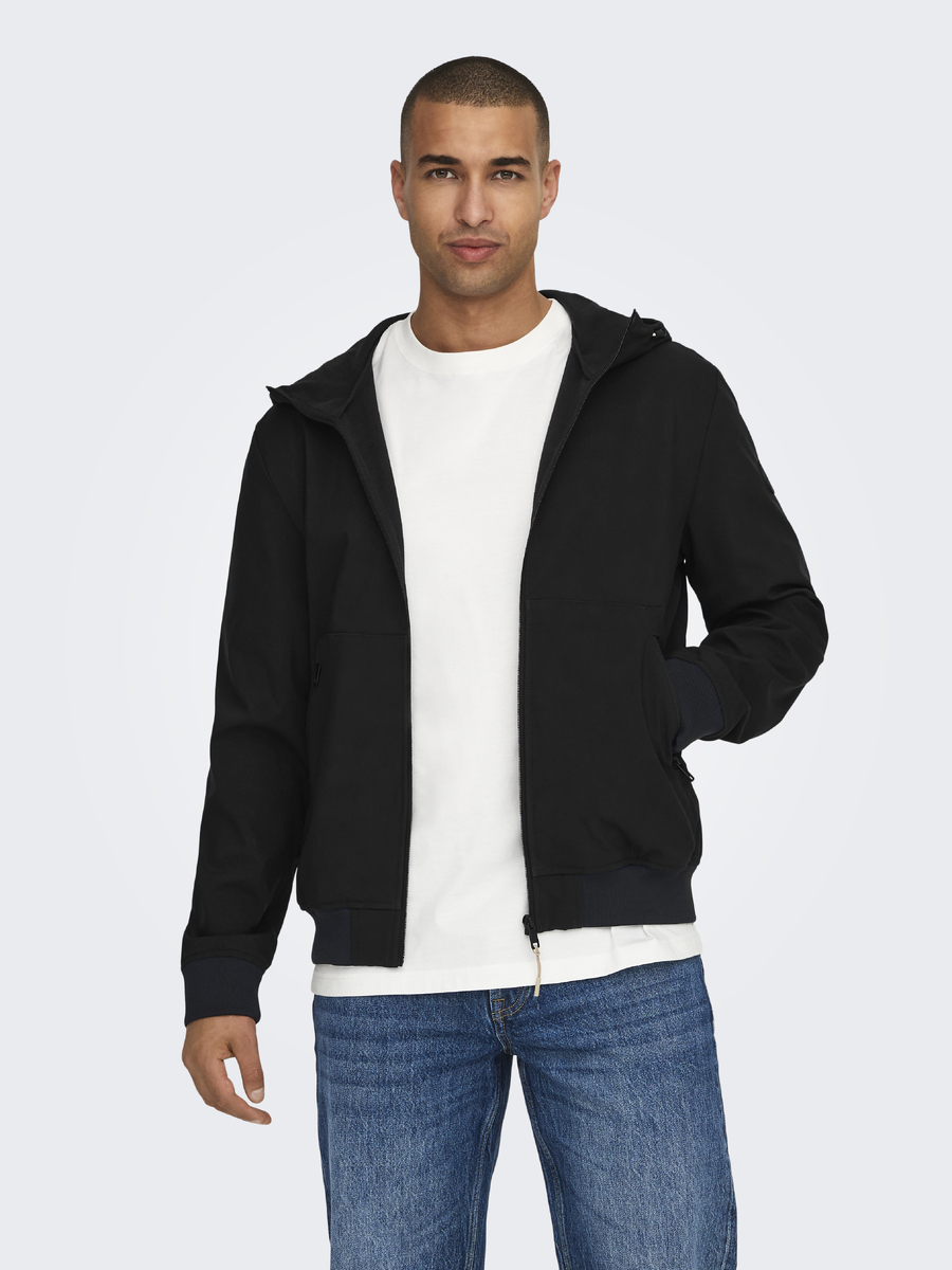 Jacket van het merk Only & Sons in het Zwart