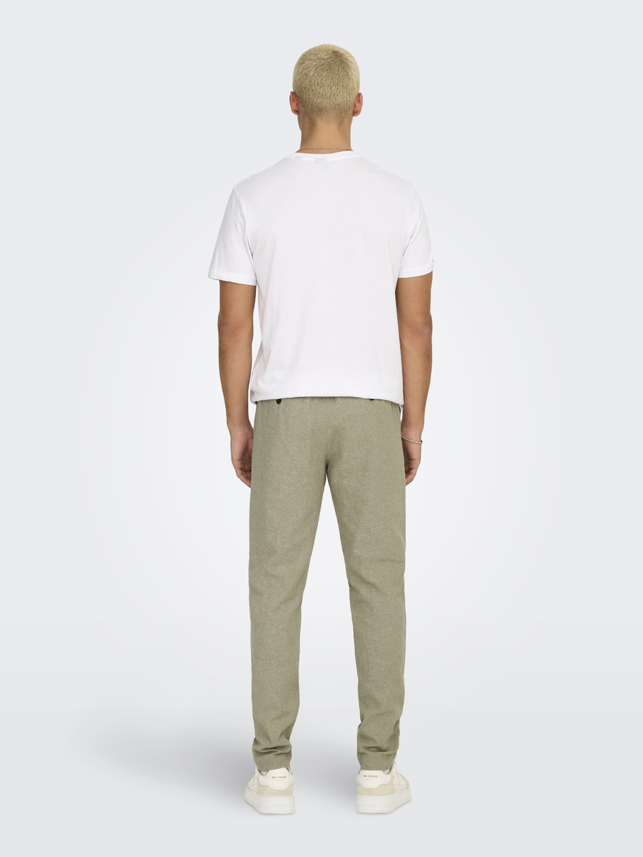 Broek van het merk Only & Sons in het Beige