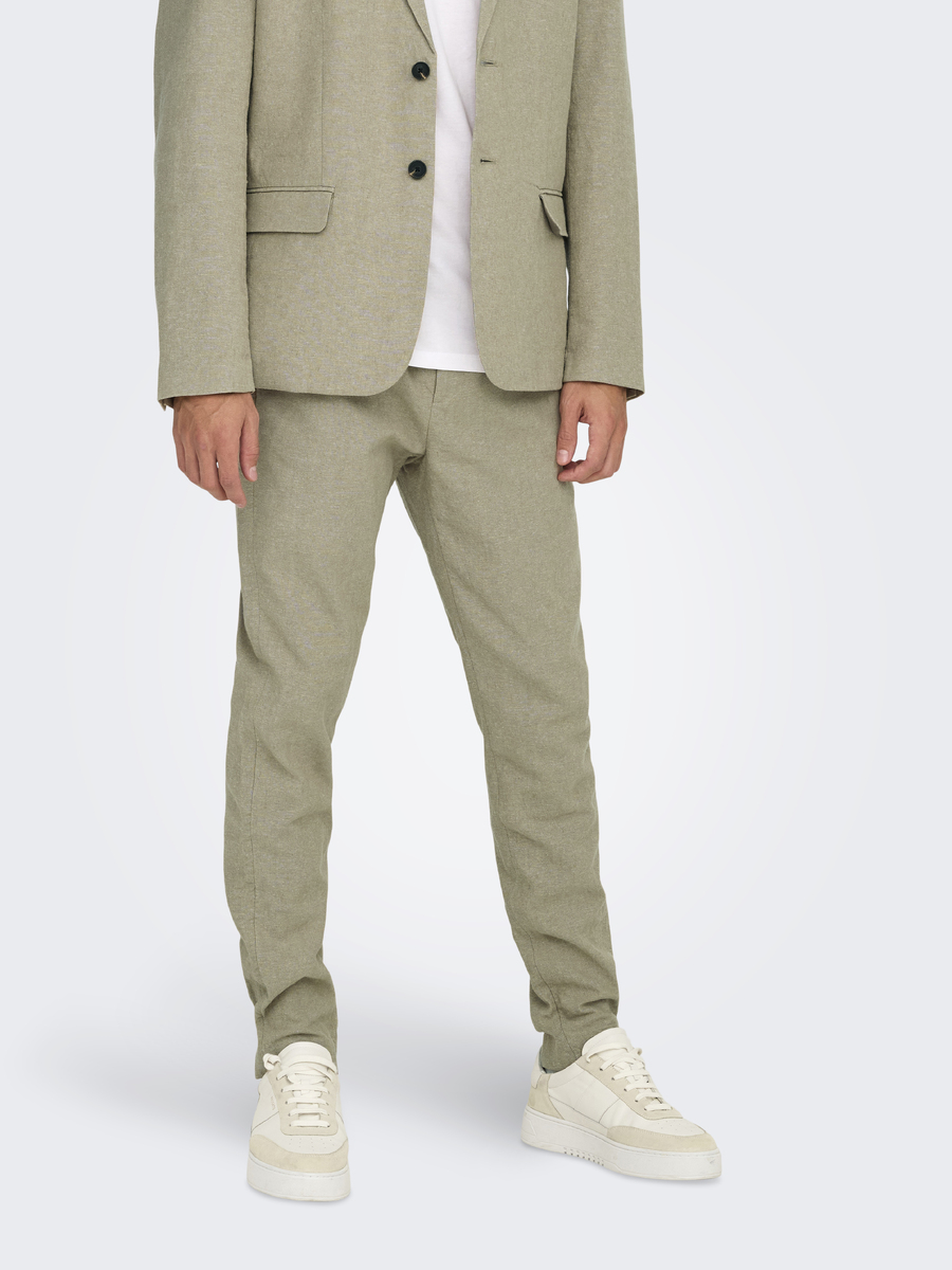 Broek van het merk Only & Sons in het Beige