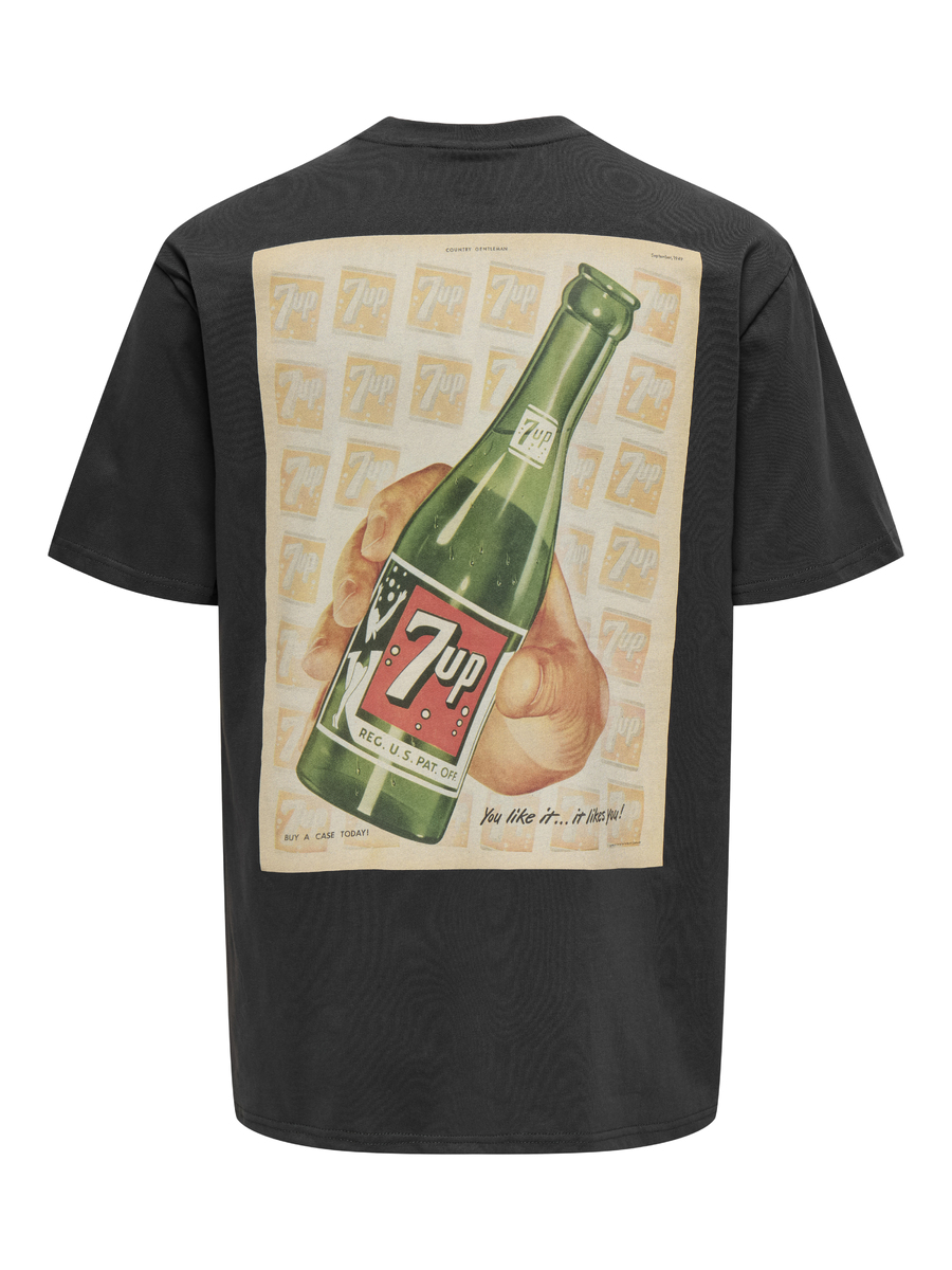 T-shirt van het merk Only & Sons in het Grijs