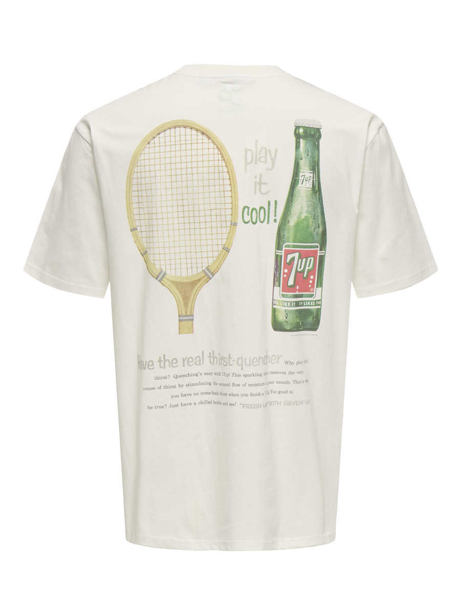 T-shirt van het merk Only & Sons in het Wit