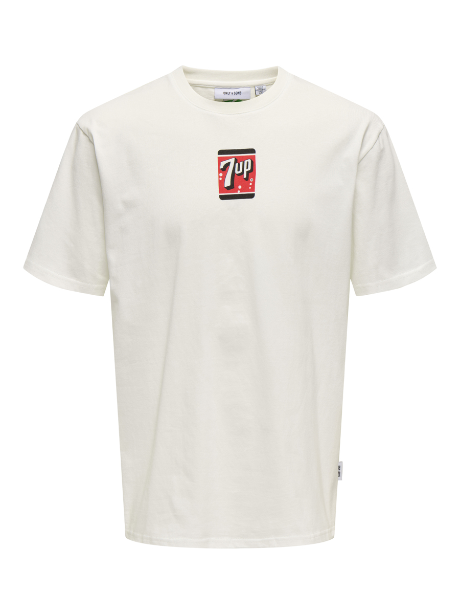 T-shirt van het merk Only & Sons in het Wit