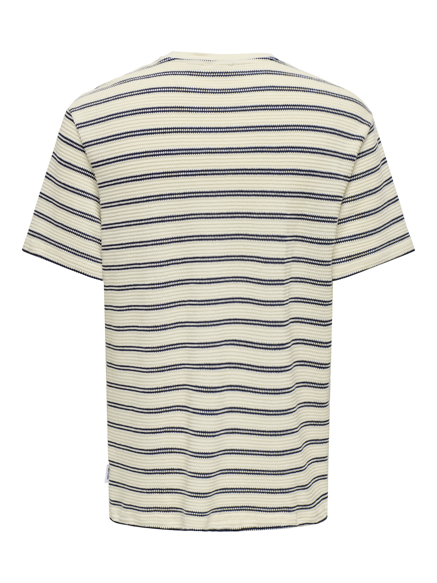T-shirt van het merk Only & Sons in het Ecru