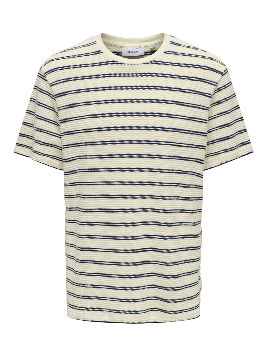 T-shirt van het merk Only & Sons in het Ecru