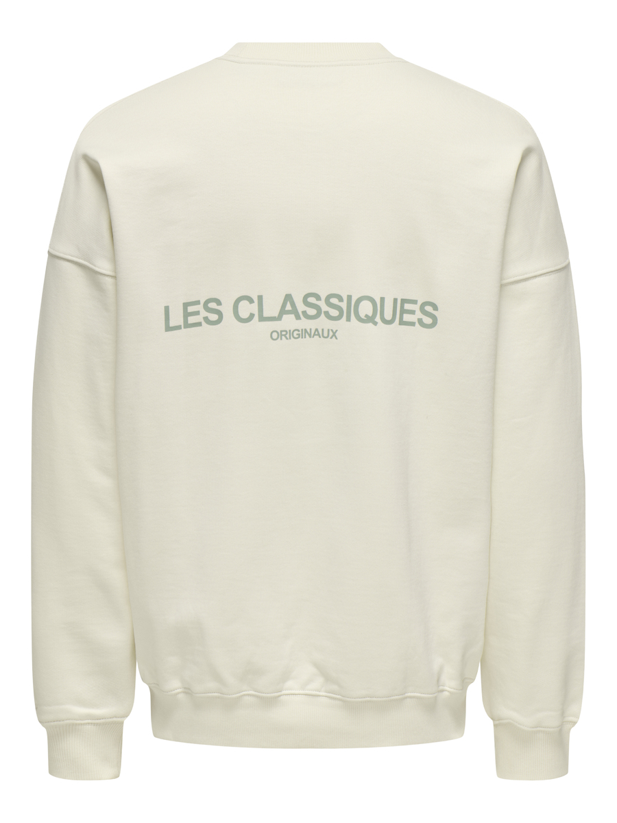 Sweater van het merk Only & Sons in het Ecru