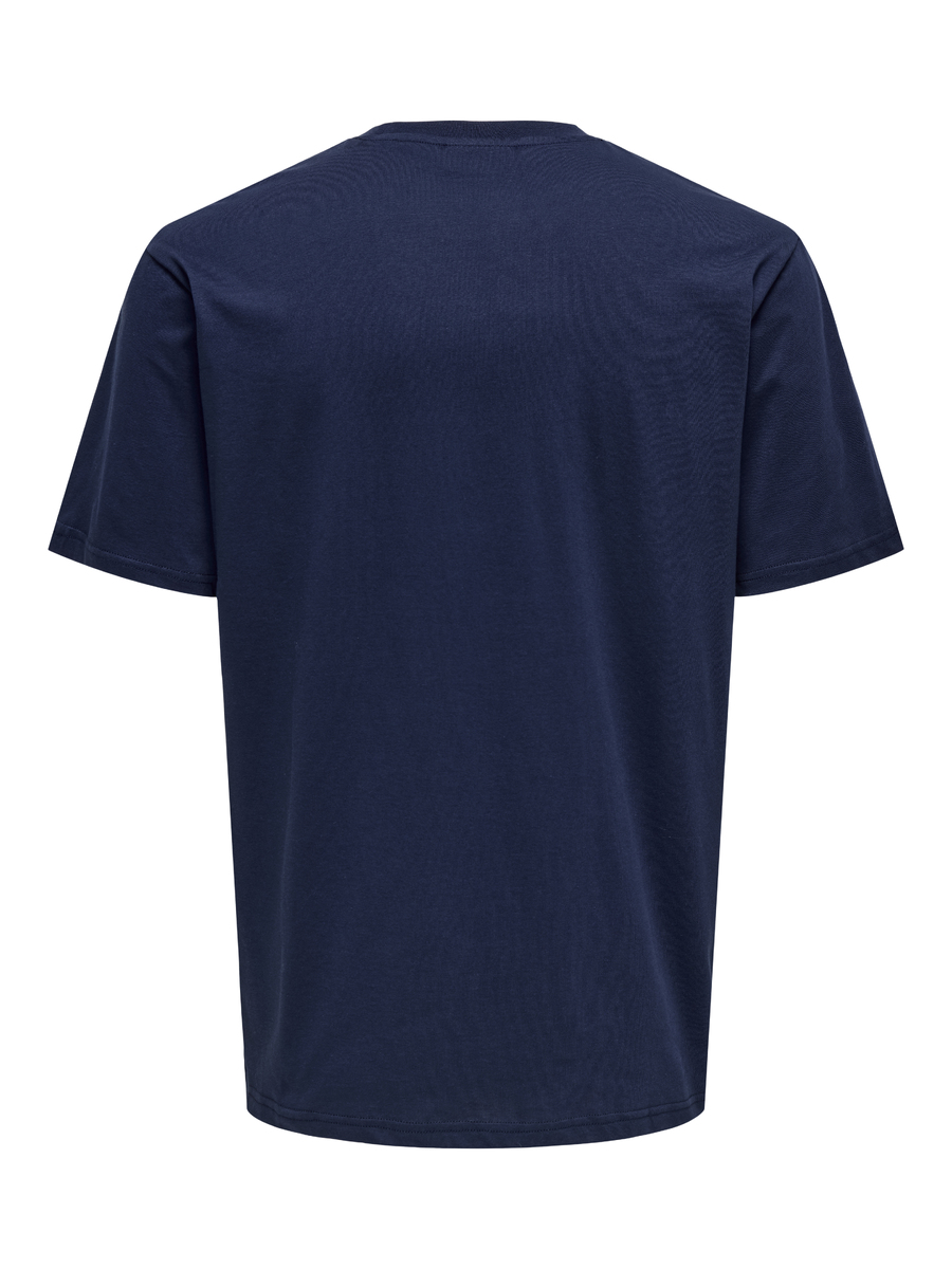 T-shirt van het merk Only & Sons in het Marine