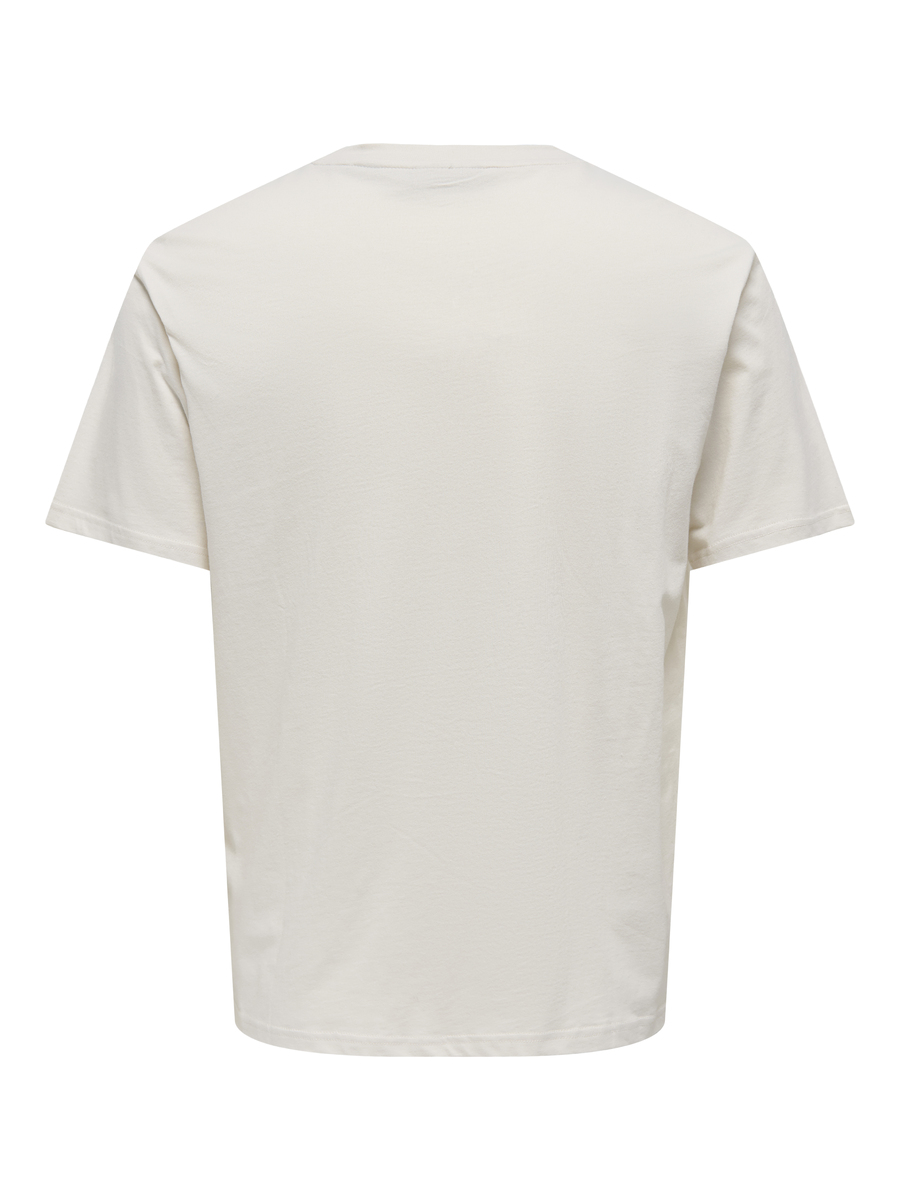 T-shirt van het merk Only & Sons in het Beige