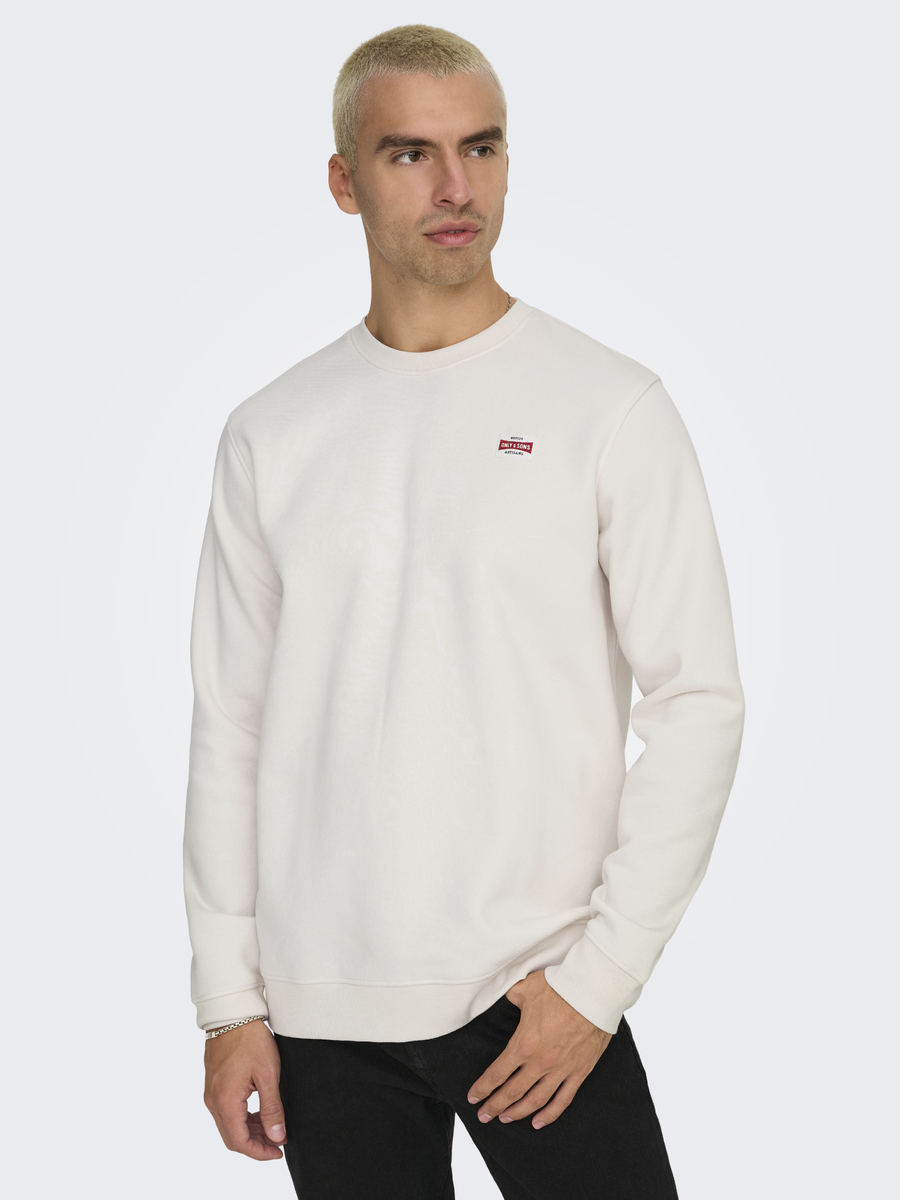 Sweater van het merk Only & Sons in het Beige