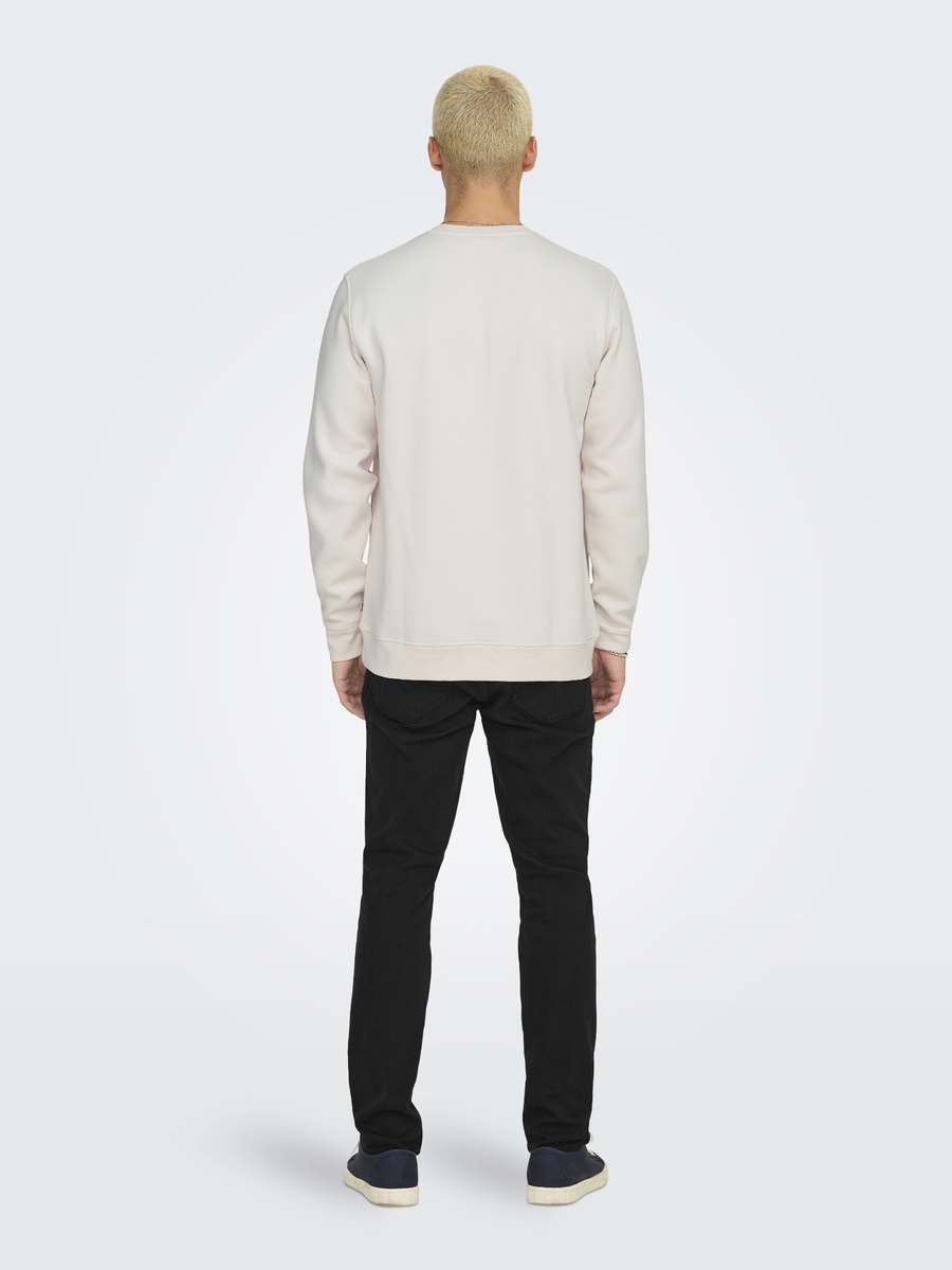 Sweater van het merk Only & Sons in het Beige