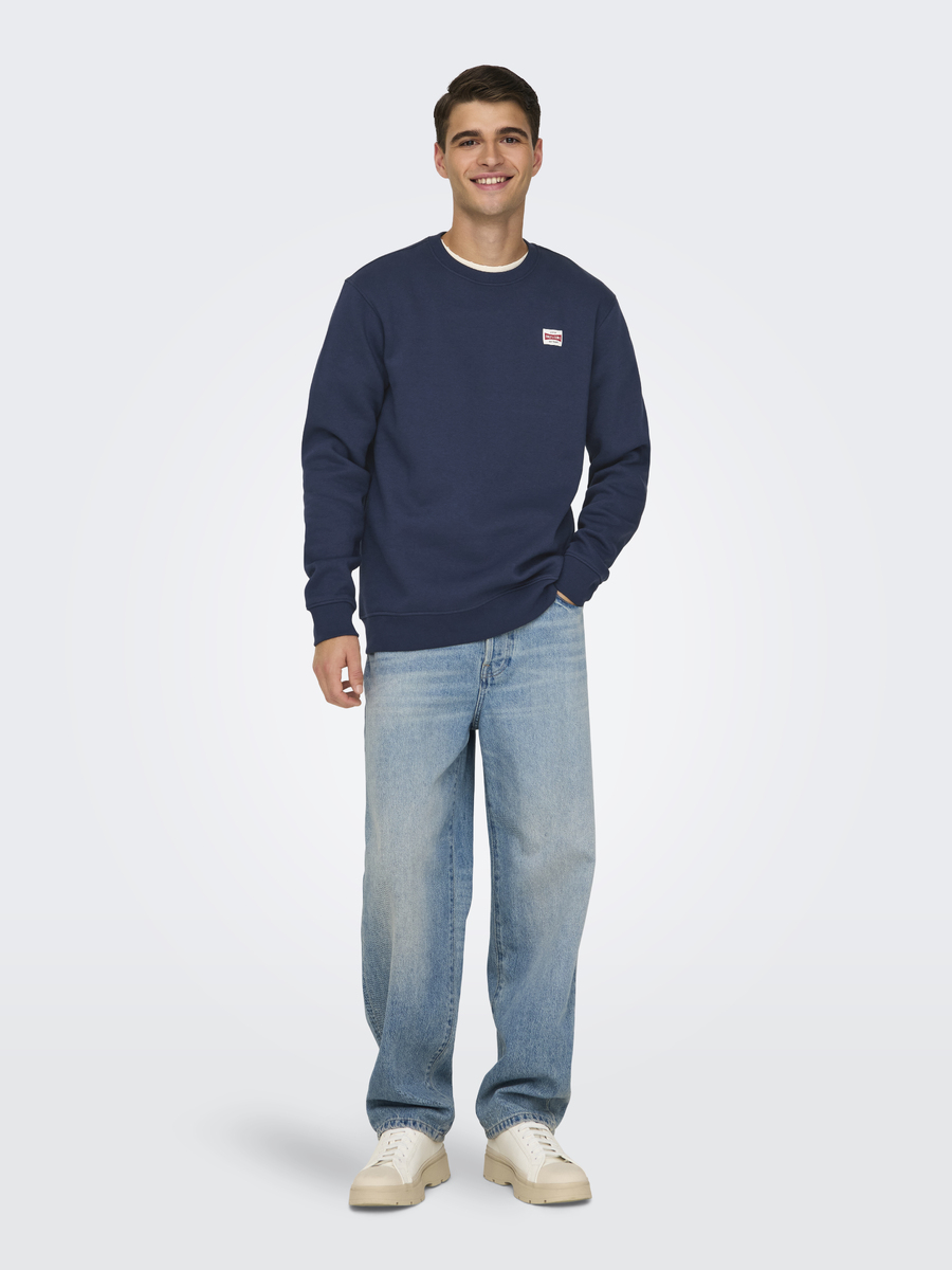 Sweater van het merk Only & Sons in het Marine
