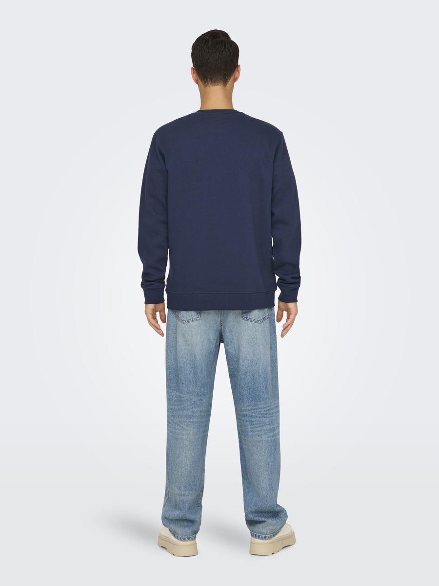 Sweater van het merk Only & Sons in het Marine