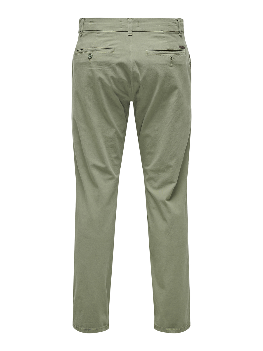 Broek van het merk Only & Sons in het Kaki