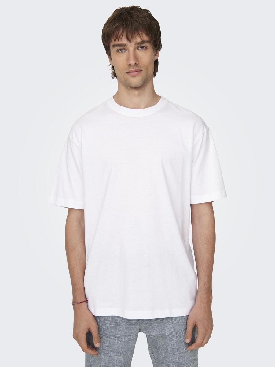 T-shirt van het merk Only & Sons in het Wit