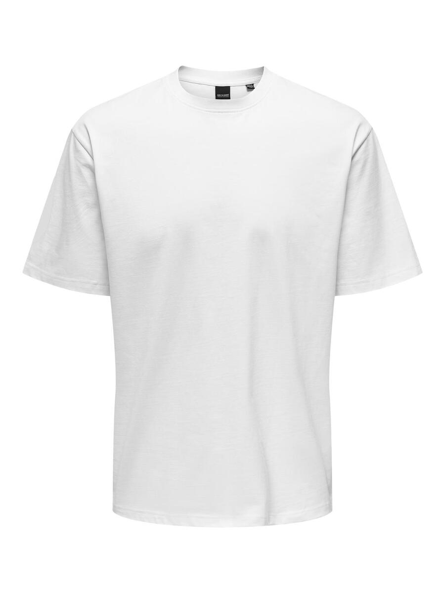 T-shirt van het merk Only & Sons in het Wit