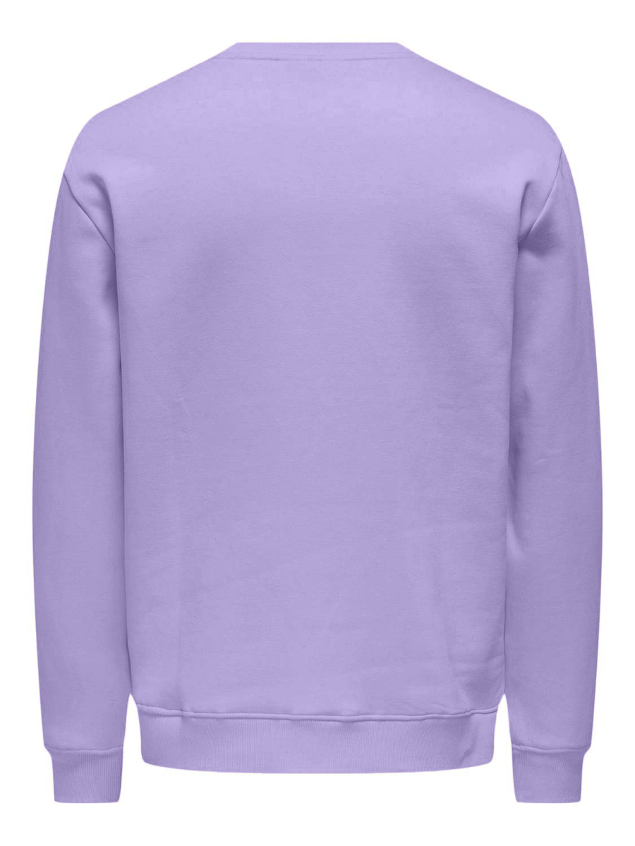 Sweater van het merk Only & Sons in het Paars