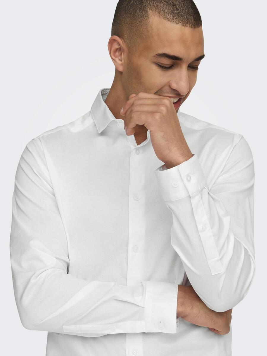 Hemd van het merk Only & Sons in het Wit