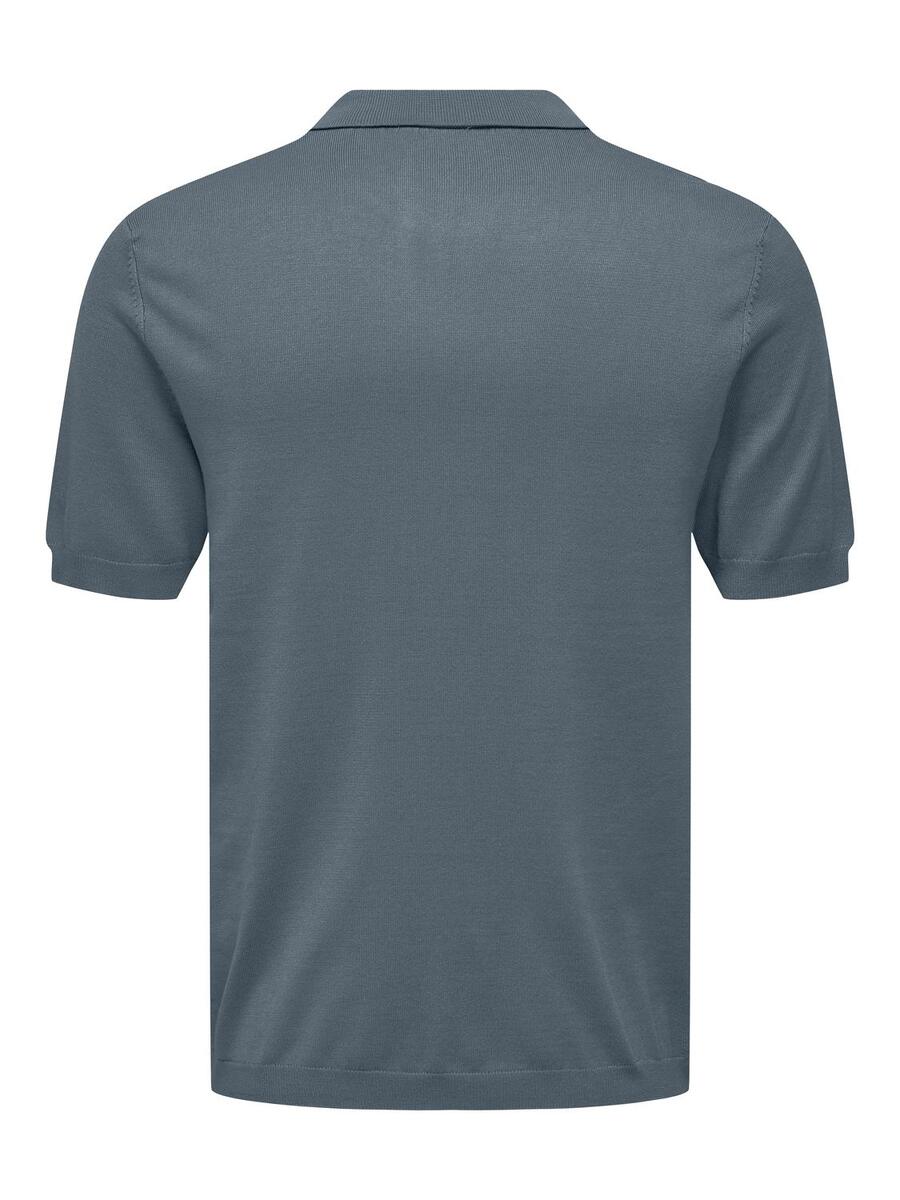 Polo van het merk Only & Sons in het Blauw