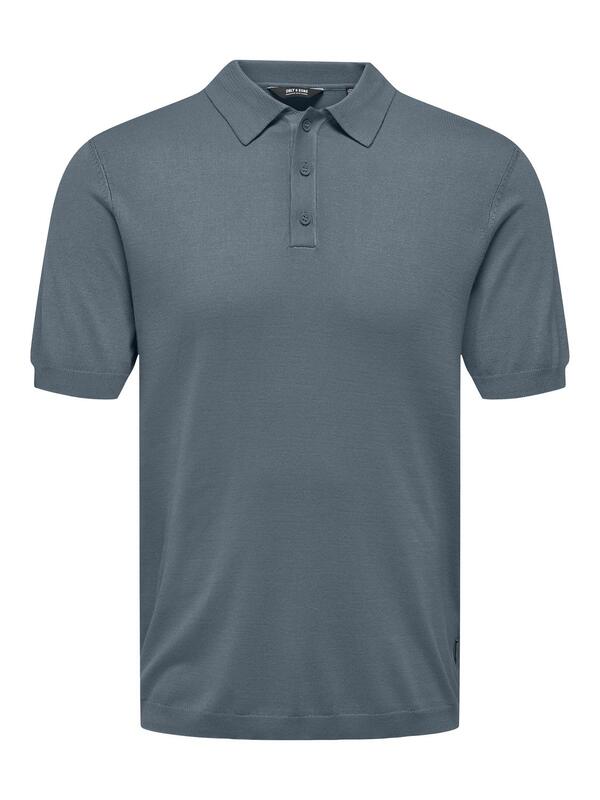 Polo van het merk Only & Sons in het Blauw