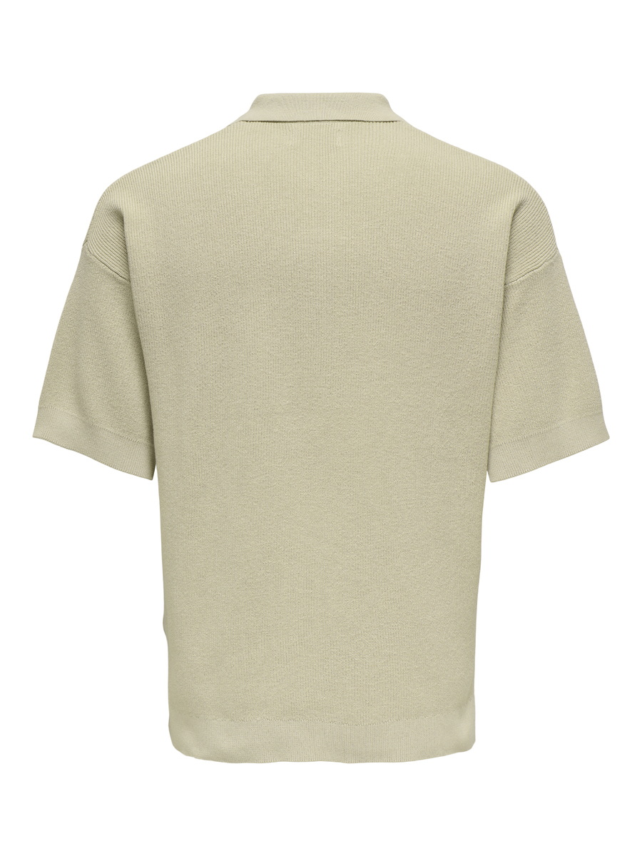Polo van het merk Only & Sons in het Beige