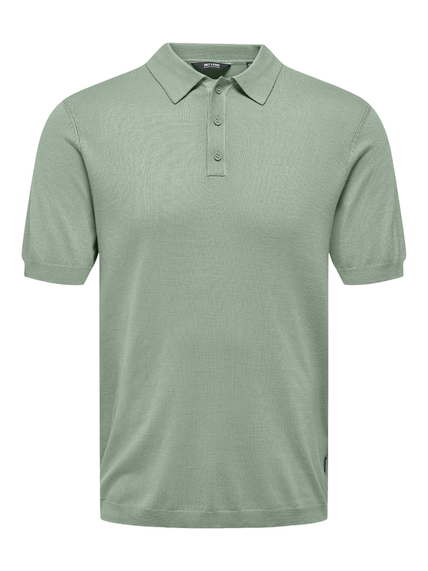 Polo van het merk Only & Sons in het Groen