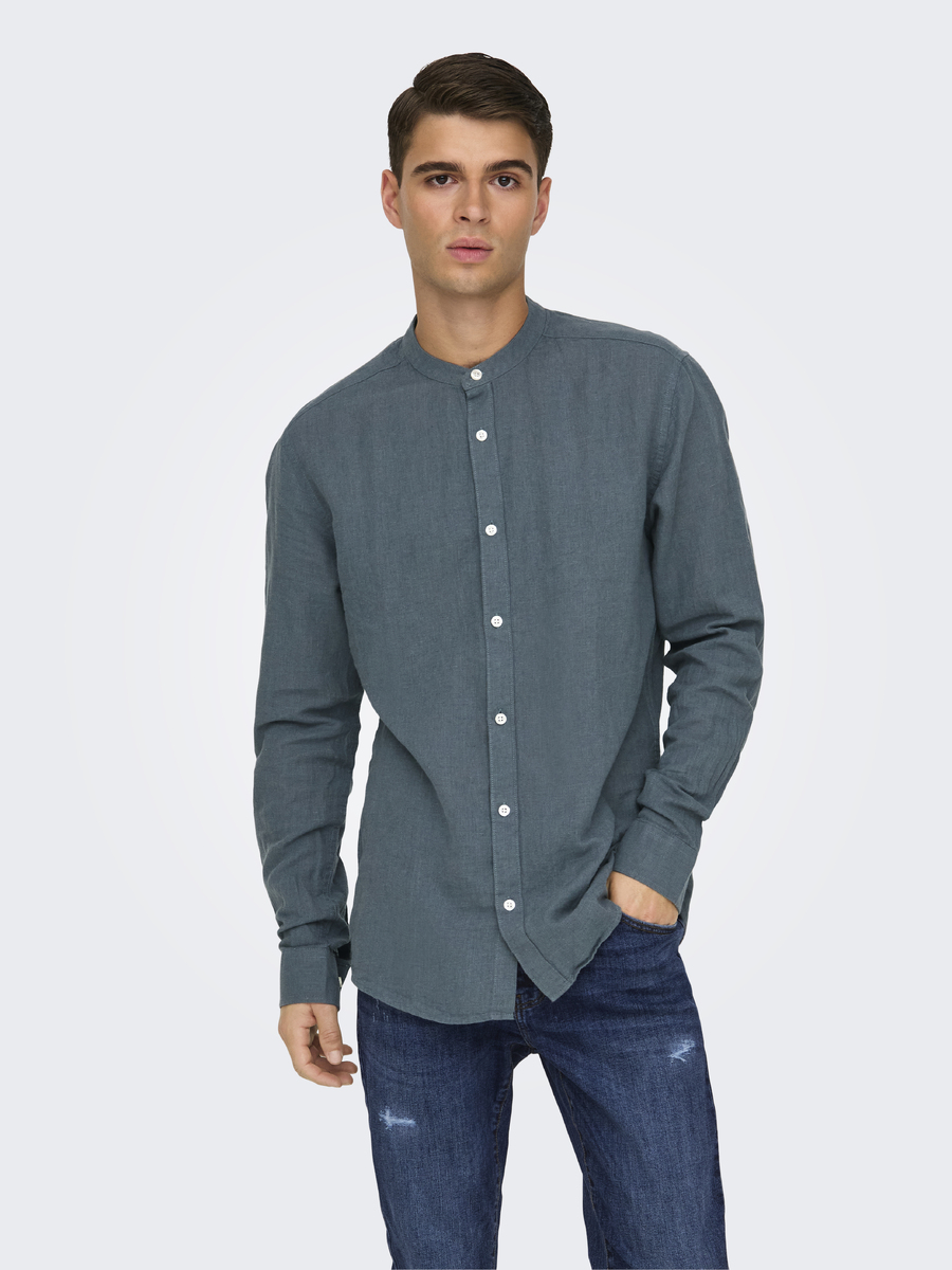 Hemd van het merk Only & Sons in het Blauw
