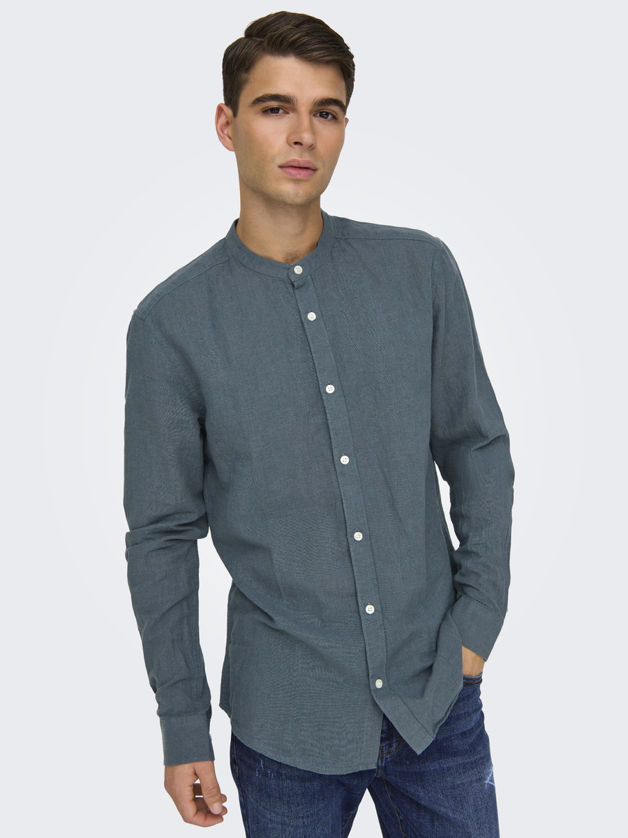 Hemd van het merk Only & Sons in het Blauw
