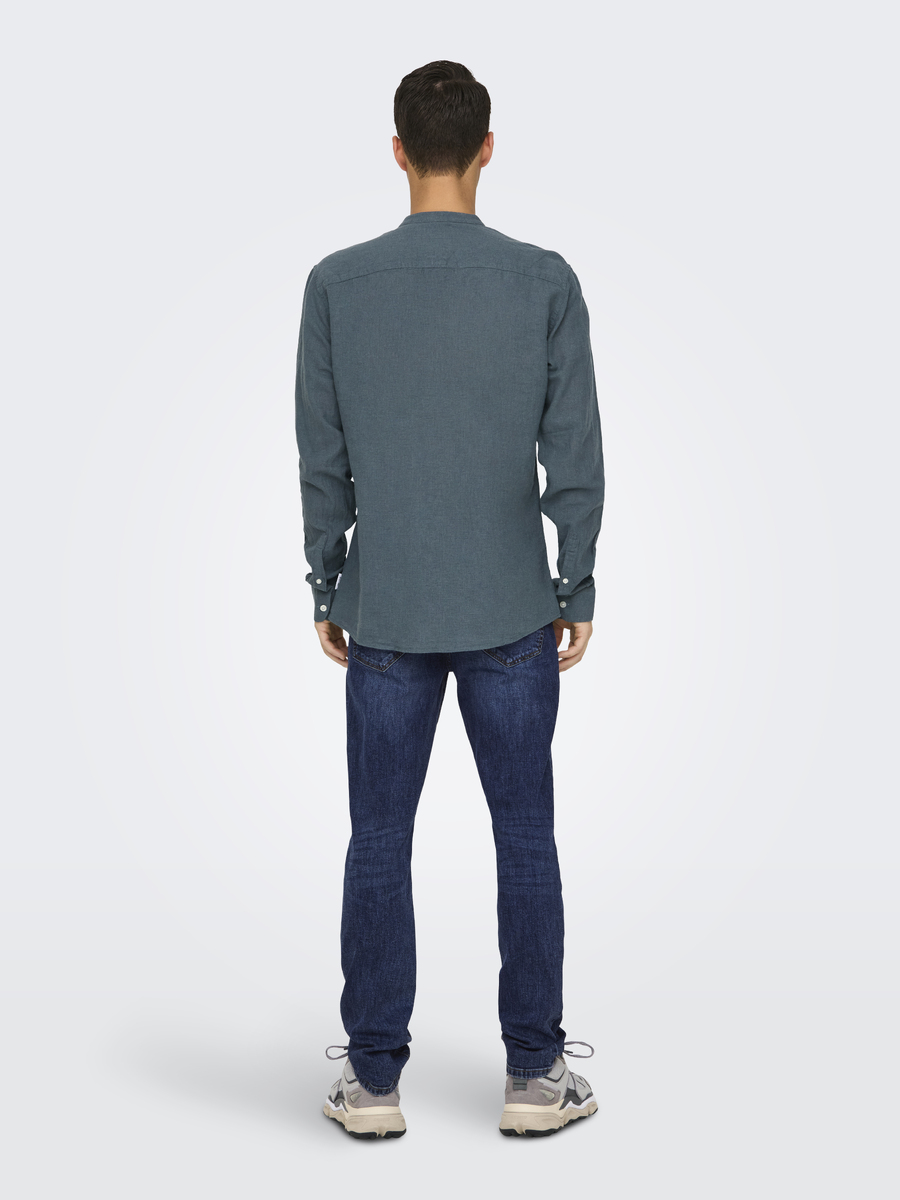 Hemd van het merk Only & Sons in het Blauw