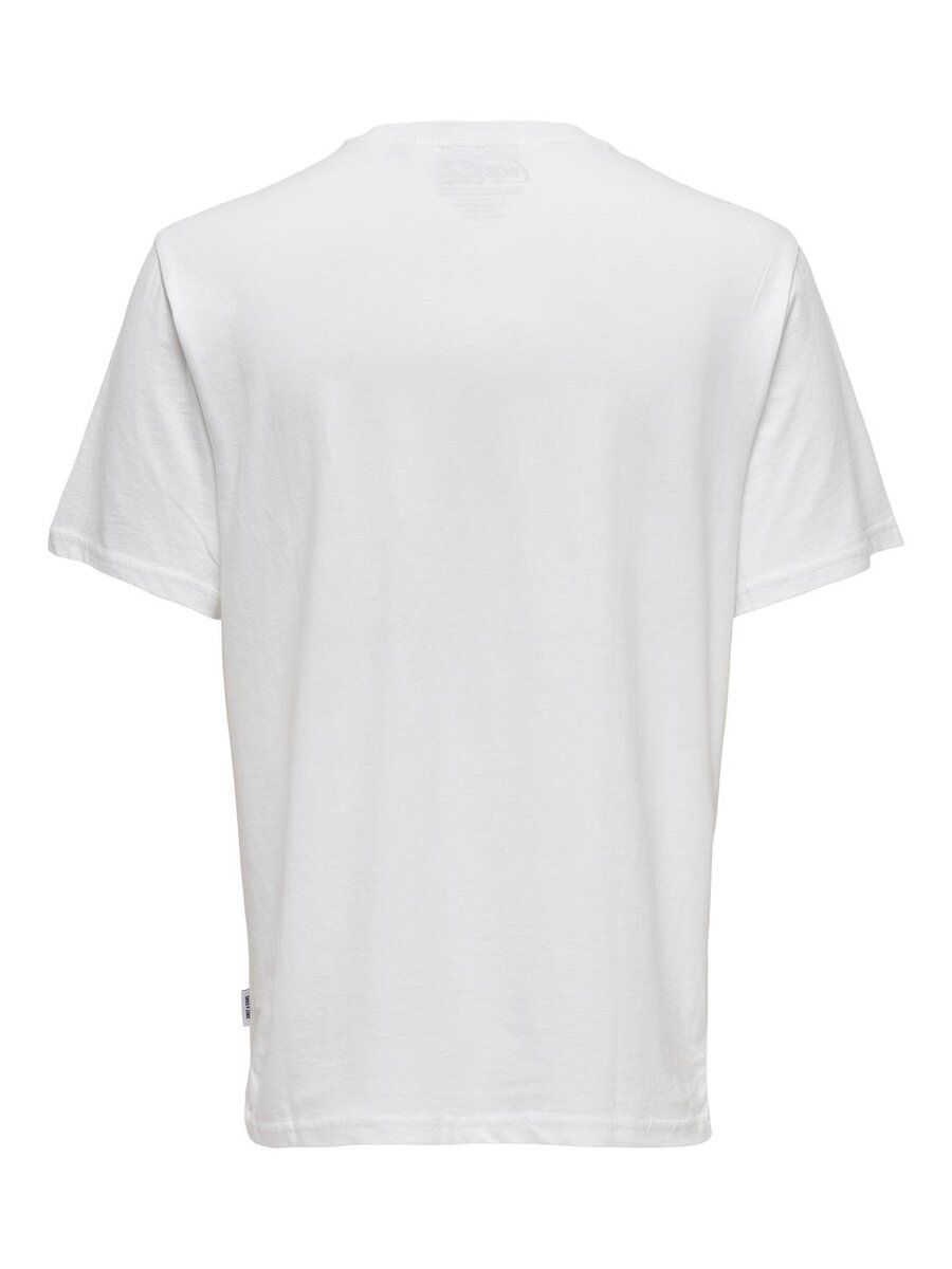 T-shirt van het merk Only & Sons in het Wit