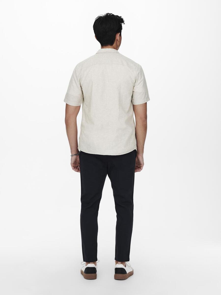 Hemd van het merk Only & Sons in het Ecru