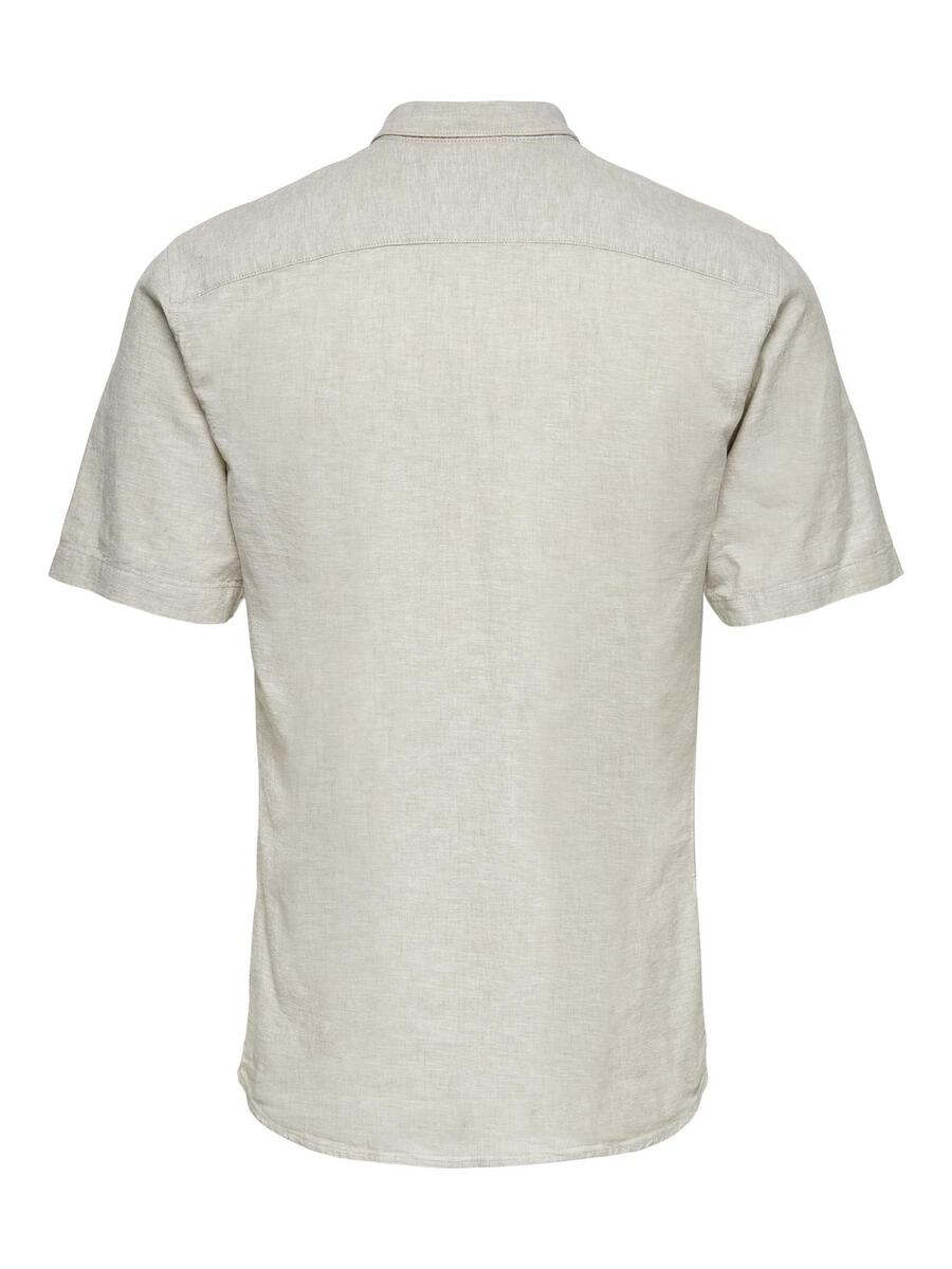 Hemd van het merk Only & Sons in het Ecru