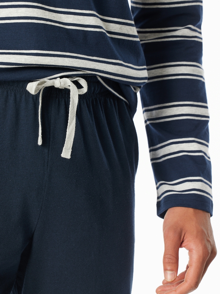 Pyjama van het merk Schiesser in het Blauw