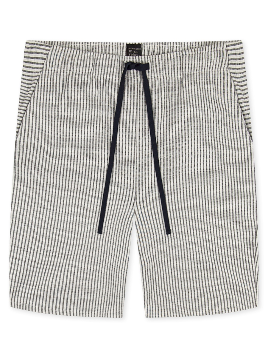 Pyjama van het merk Schiesser in het Blauw