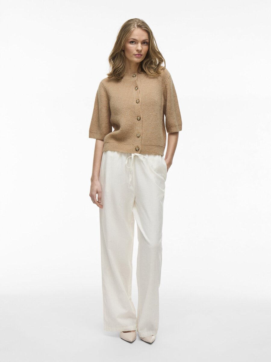 Cardigan van het merk Vila in het Beige