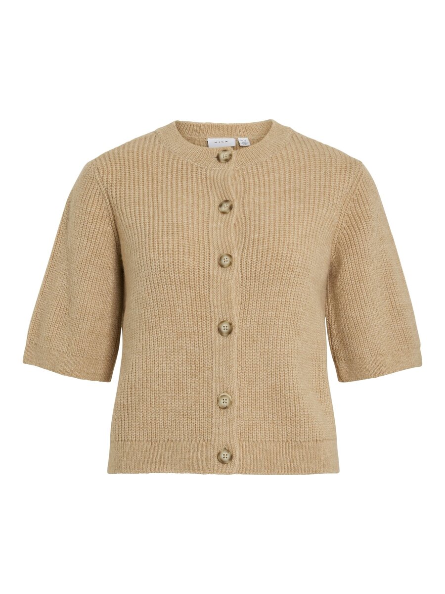 Cardigan van het merk Vila in het Beige