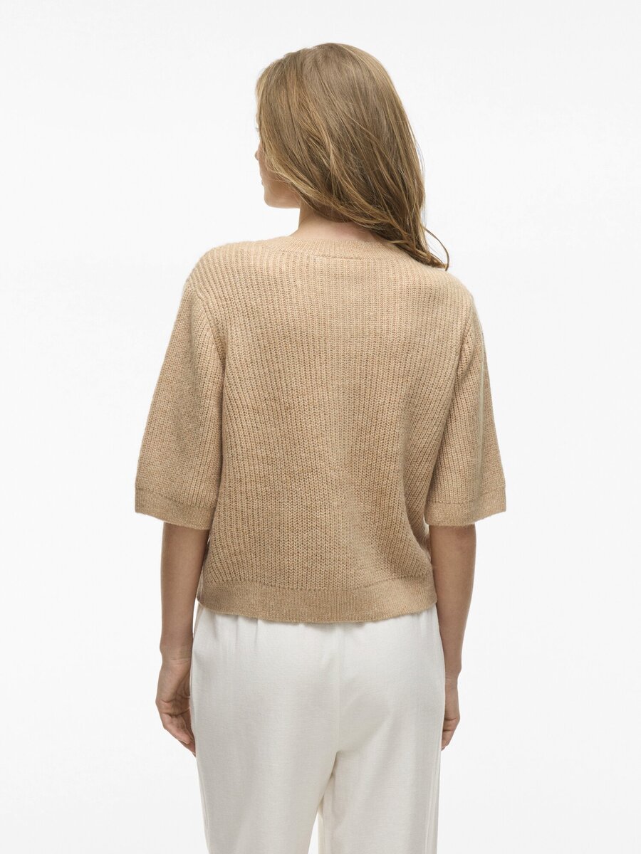 Cardigan van het merk Vila in het Beige