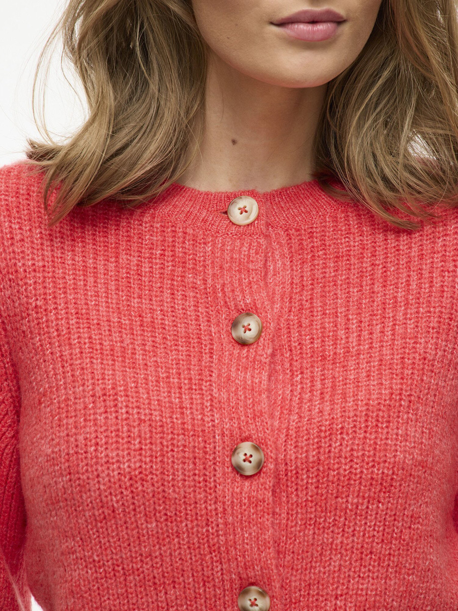 Cardigan van het merk Vila in het Rood