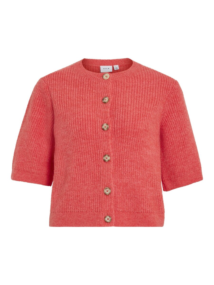 Cardigan van het merk Vila in het Rood
