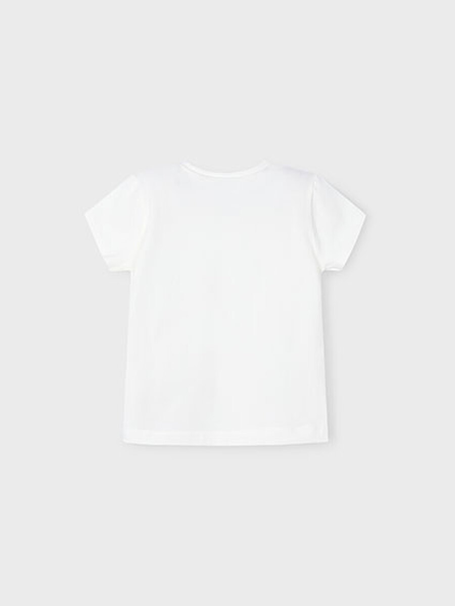 T-shirt van het merk Mayoral in het Ecru