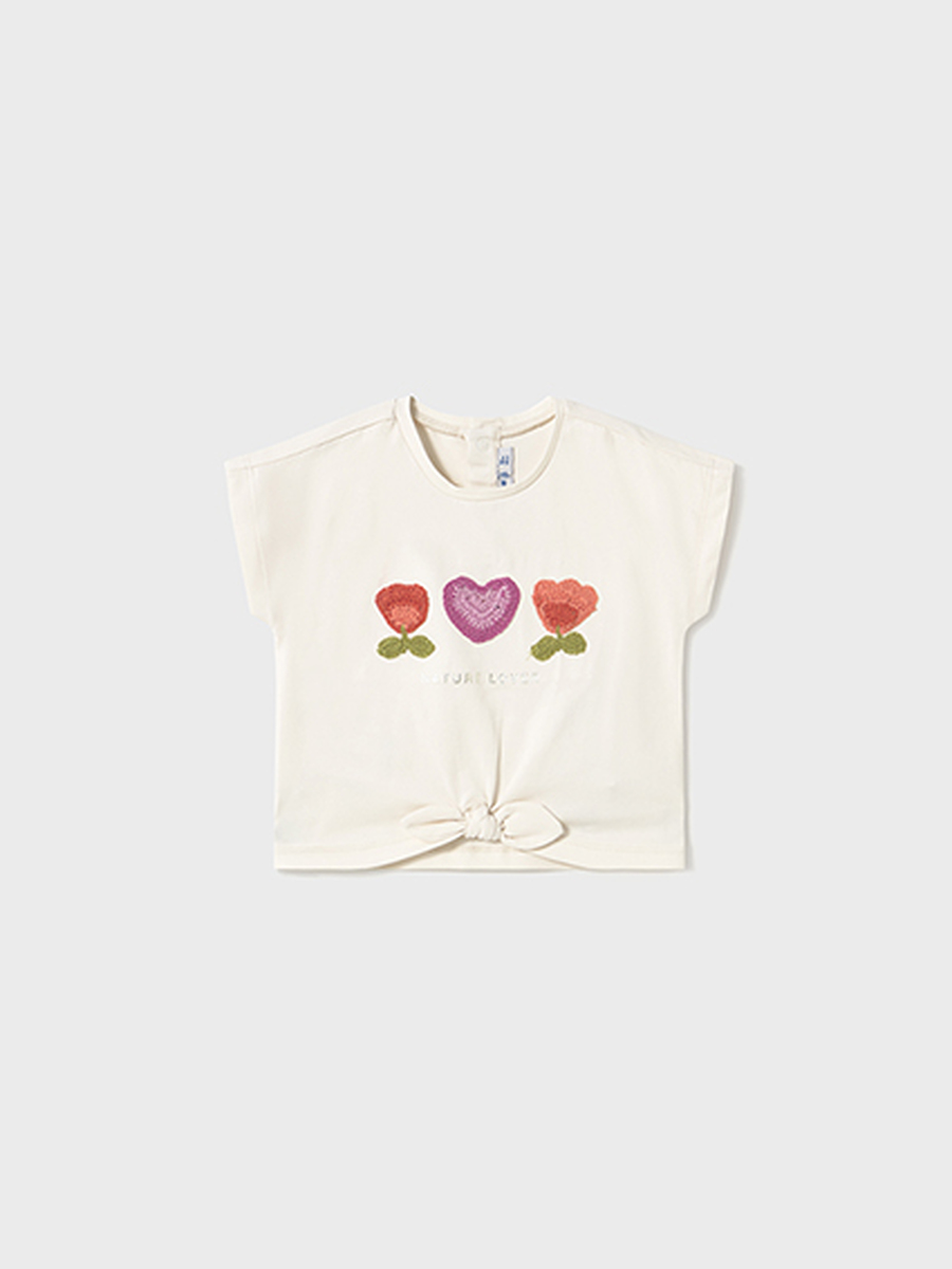 T-shirt van het merk Mayoral in het Beige