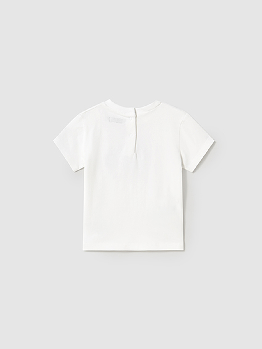 T-shirt van het merk Mayoral in het Ecru
