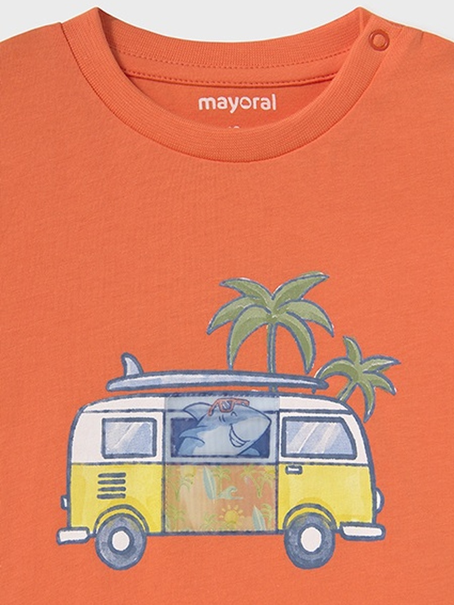 T-shirt van het merk Mayoral in het Oranje