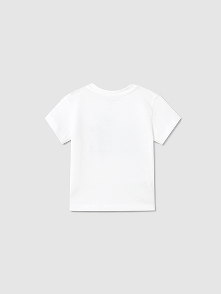 T-shirt van het merk Mayoral in het Ecru
