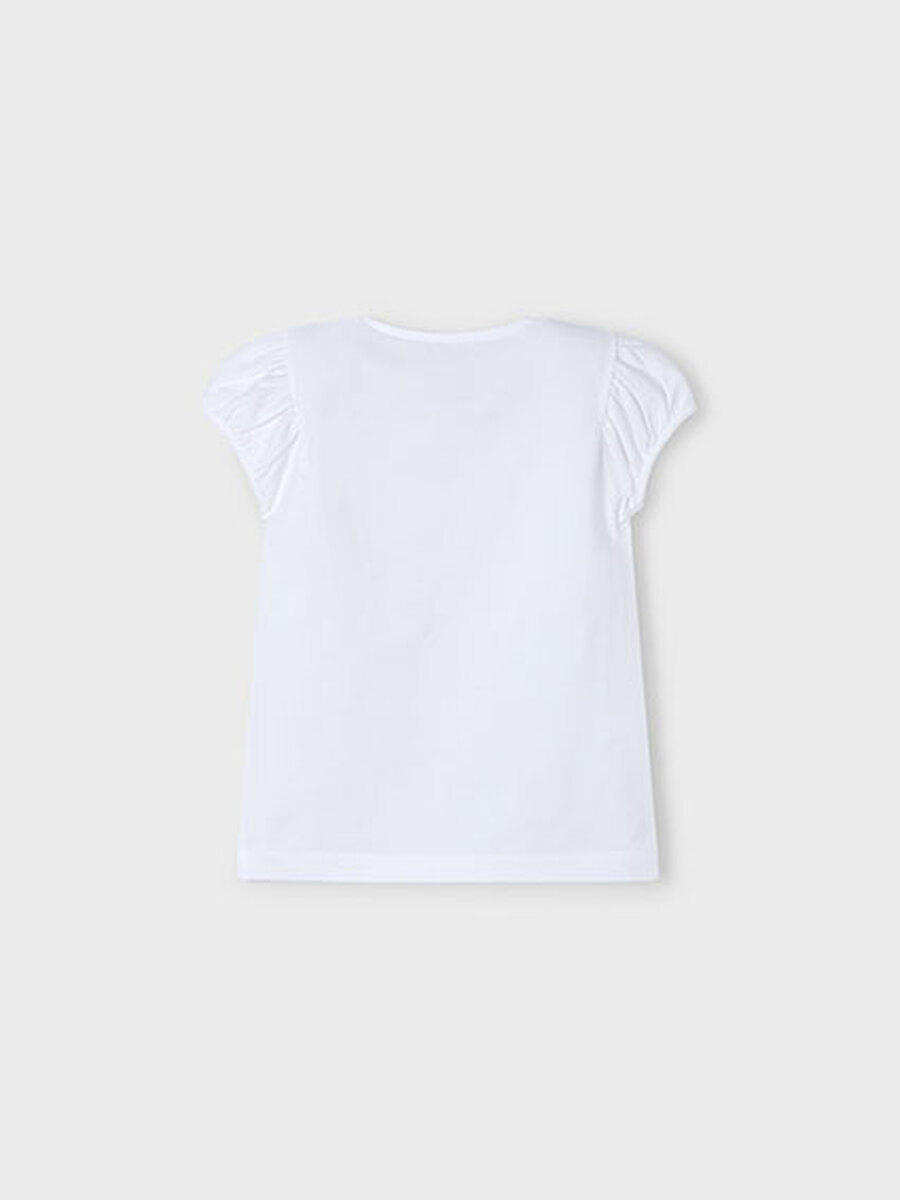 T-shirt van het merk Mayoral in het Ecru