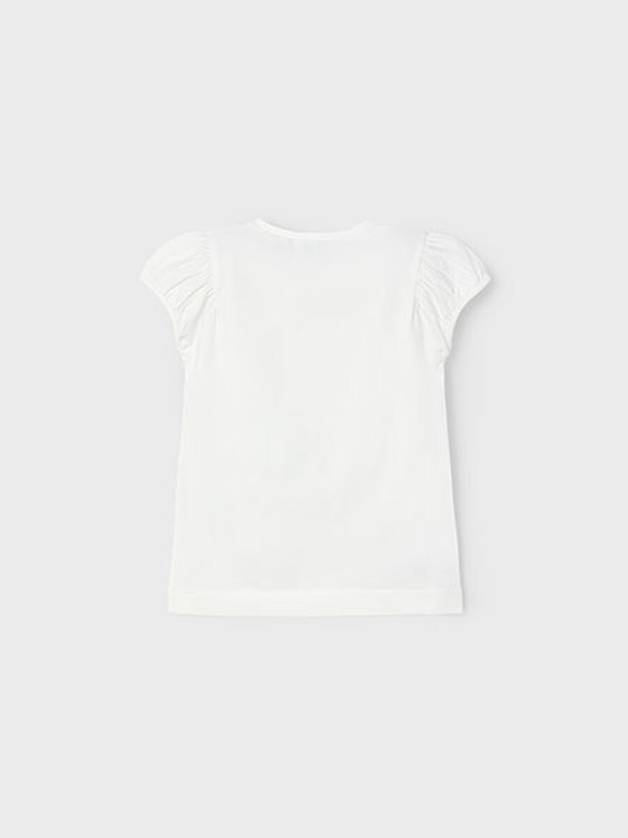 T-shirt van het merk Mayoral in het Ecru