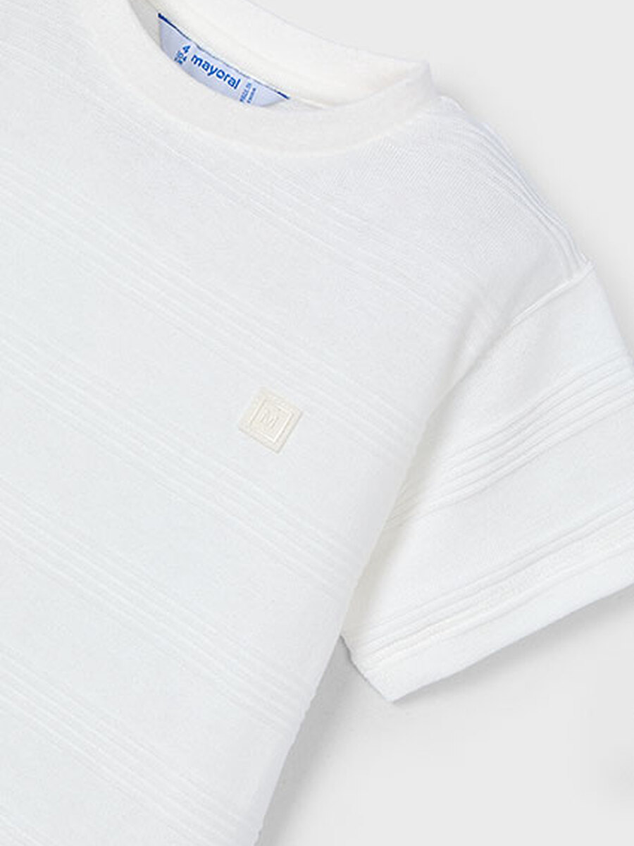 T-shirt van het merk Mayoral in het Ecru