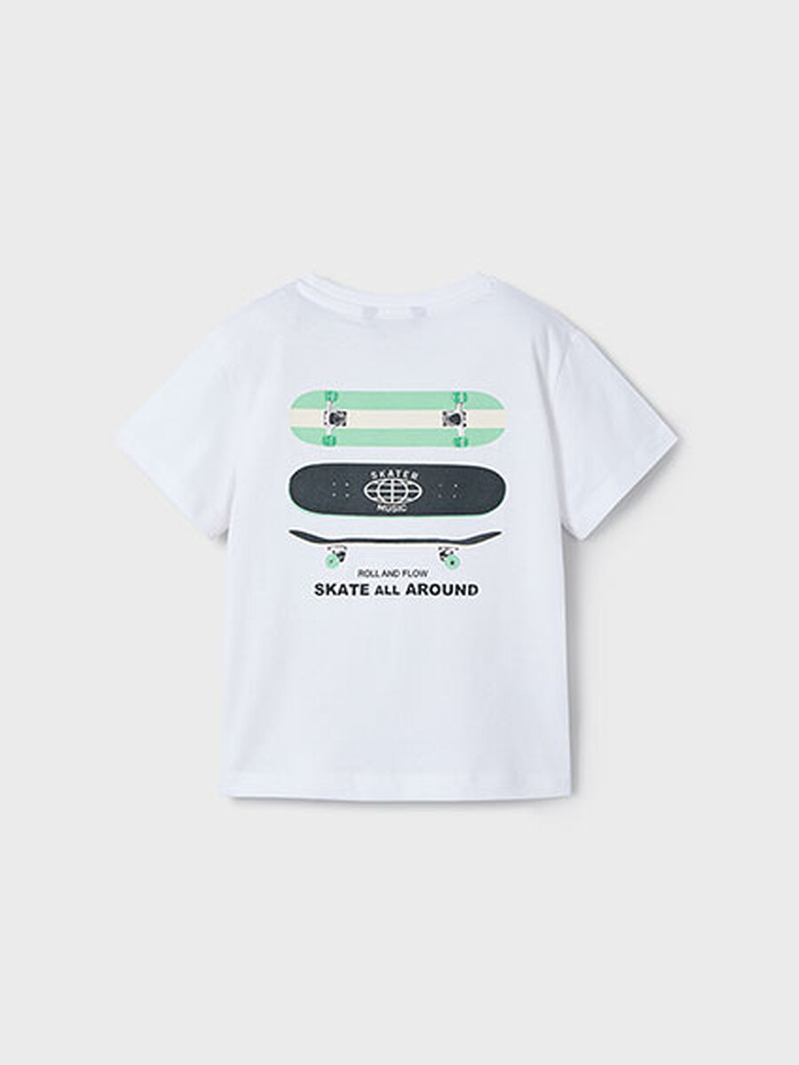 T-shirt van het merk Mayoral in het Ecru